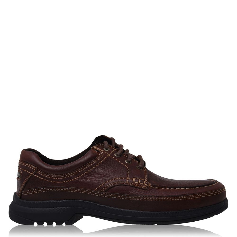 Sapatos Oxford Homem Rockport Banni Trutech Marrom,Portugal FPIXQ-7540